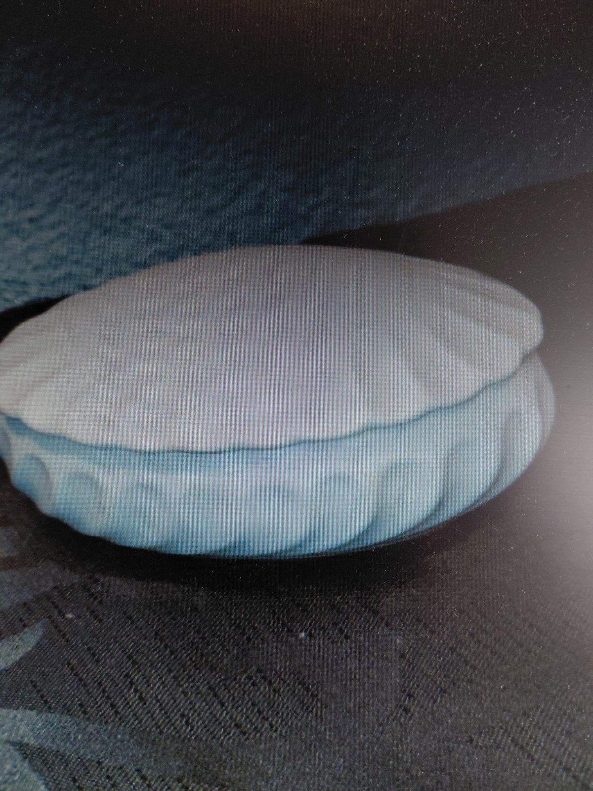 Limoges Frankrijk Biscuit Porseleinen Doosje/Schaaltje, Ophalen of Verzenden