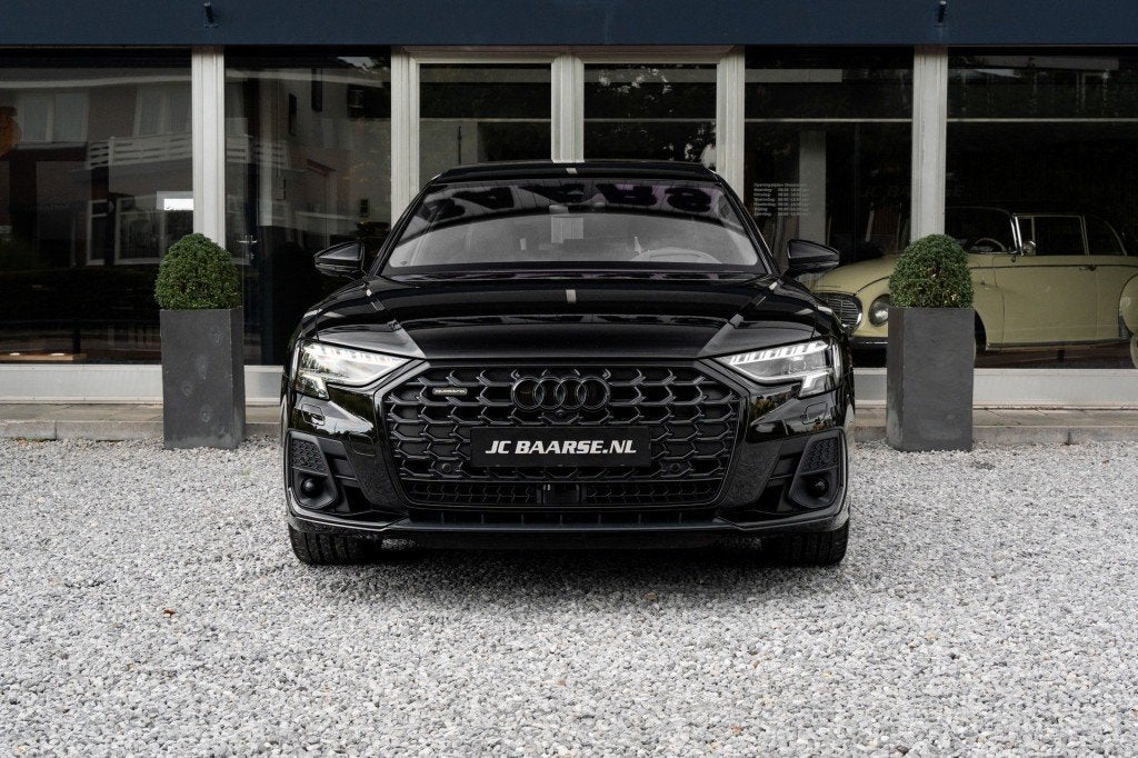 Audi A8 60 TFSI E QUATTRO/LUCHT/360/B&O/PANO/4WS/HUD, Automaat, Gebruikt, 2995 cc, Met garantie (alle)
