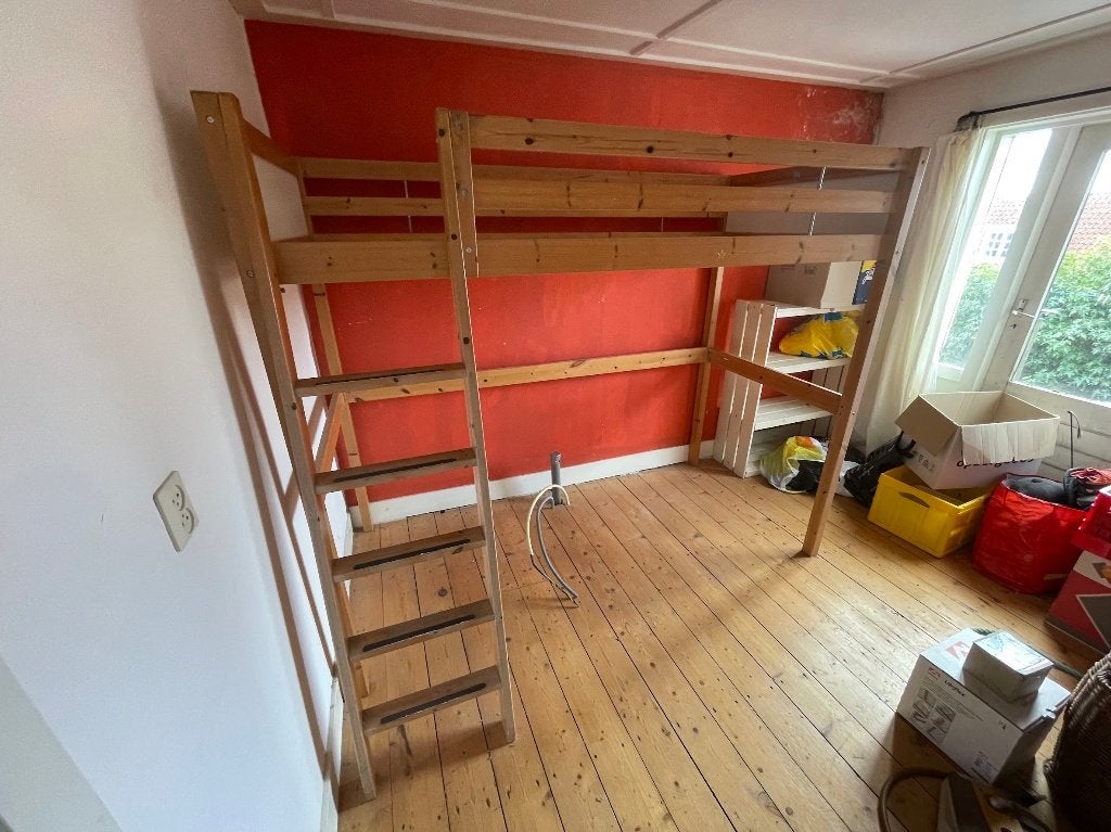 Ikea hoogslaper, Ophalen, Gebruikt, 90 cm, Eenpersoons