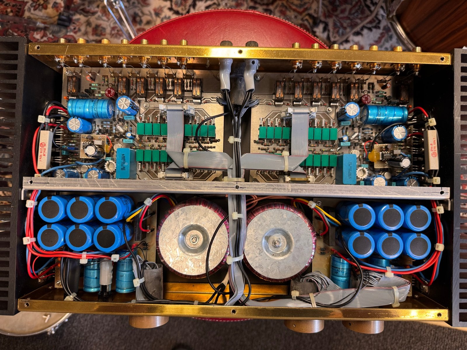 Klasse-A Versterker Zelfbouw Vintage Audio, Audio, Tv en Foto, Versterkers en Receivers, Overige merken, Gebruikt, Ophalen of Verzenden