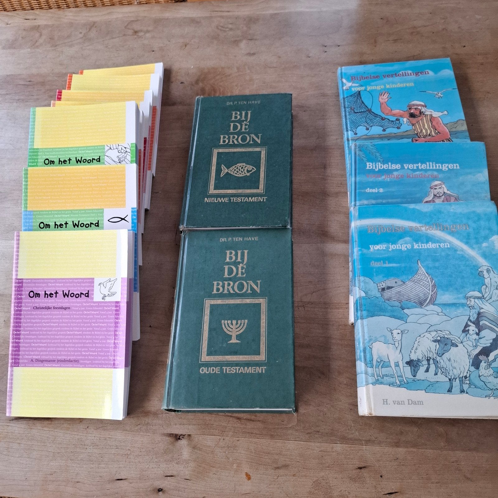 Bijbelboeken en Bijbelse vertellingen - alles in 1 koop, Ophalen of Verzenden, Gelezen