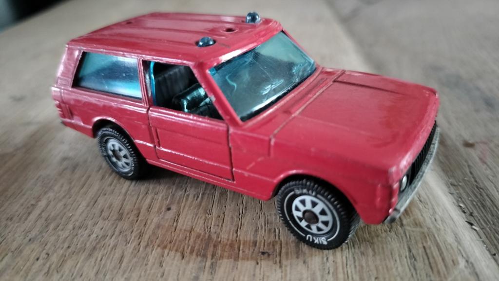 Rode brandweer uitvoering SIKU RANGE ROVER, Ophalen of Verzenden, Zo goed als nieuw, Auto, SIKU