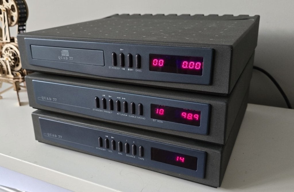 Quad 77 high end set, Audio, Tv en Foto, Losse componenten, Zo goed als nieuw, Tuner of Radio, Ophalen