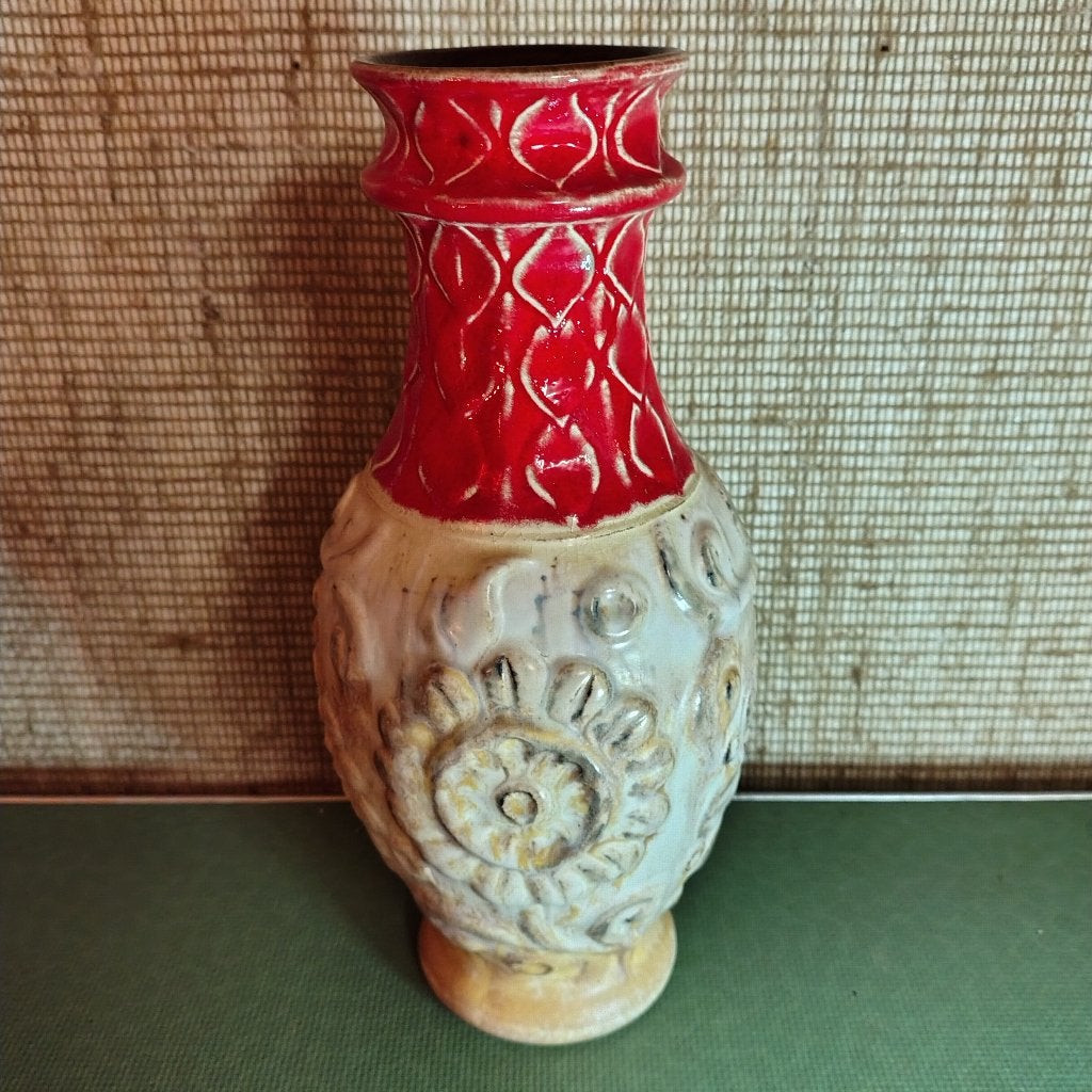 vintage keramieken vaas Scheurich Keramik 287-25, Ophalen of Verzenden