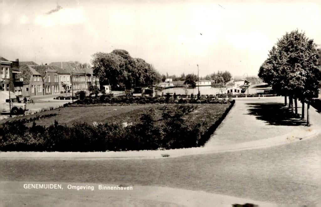 Genemuiden Omgeving Binnenhaven # 68, Verzamelen, Ansichtkaarten | Nederland, Verzenden, 1960 tot 1980, Gelopen, Overijssel