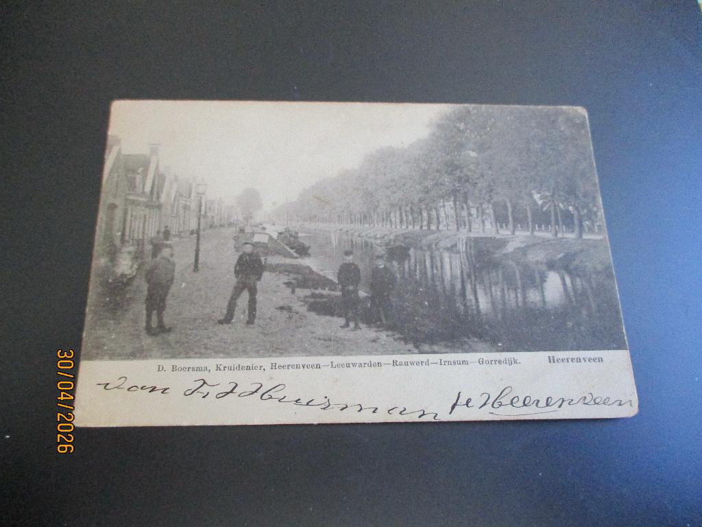 Heerenveen, Ophalen of Verzenden, Voor 1920, Gelopen, Friesland