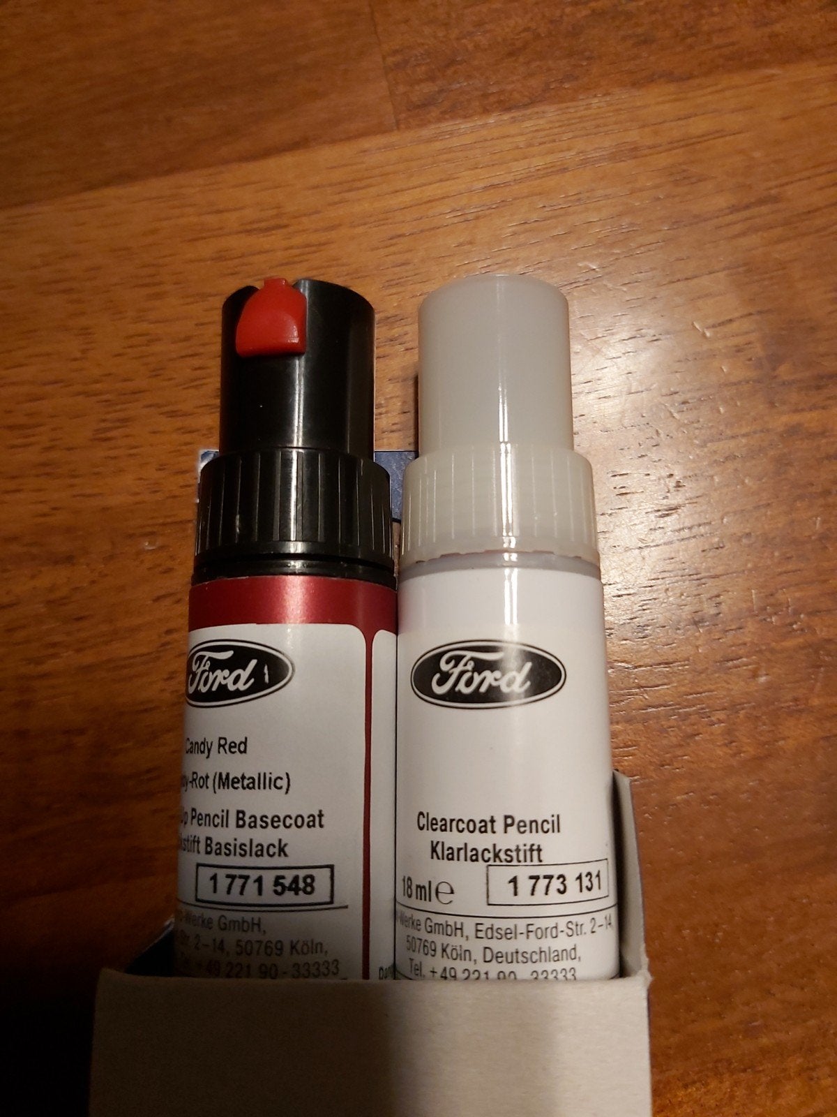 Lakstift Fordservice candyrood, Auto diversen, Ophalen of Verzenden