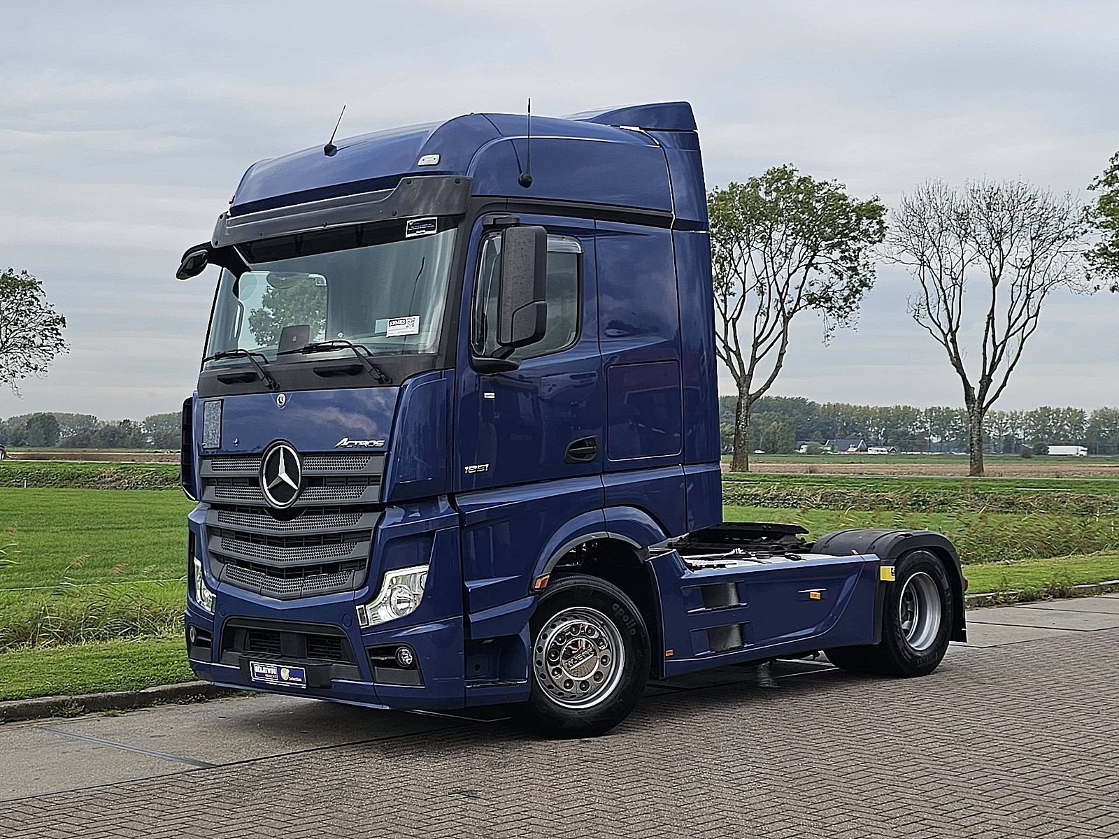 MERCEDES-BENZ ACTROS 1851 LS bigspace retarder, Automaat, Euro 6, 510 pk, Blauw
