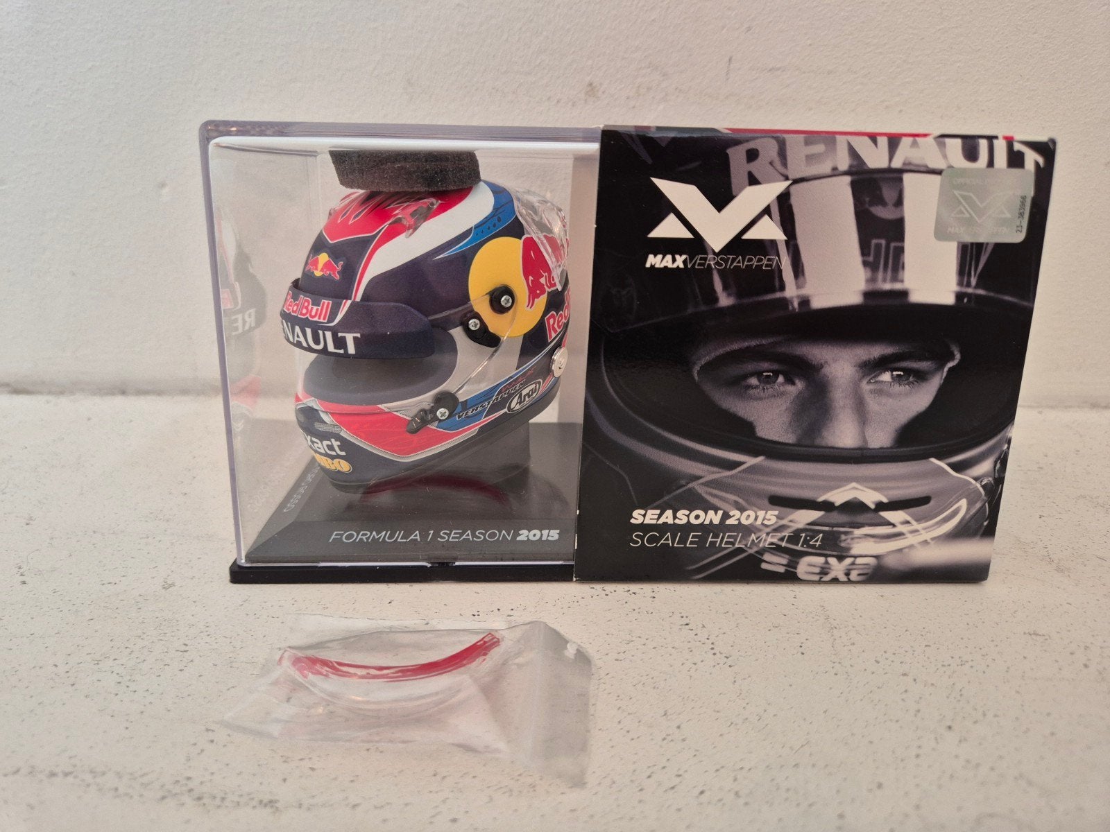 MAX VERSTAPPEN 1:4 SEIZOENSHELM 2015 SEASON TORO ROSSO 2015, Ophalen, Nieuw, Formule 1