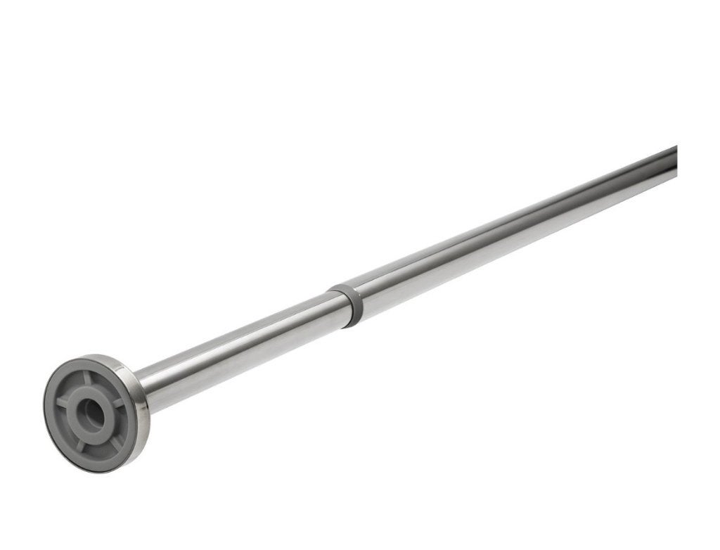 Hornen IKEA douchegordijnstang 70-120 cm, Overige typen, Zo goed als nieuw, Zilver, Ophalen