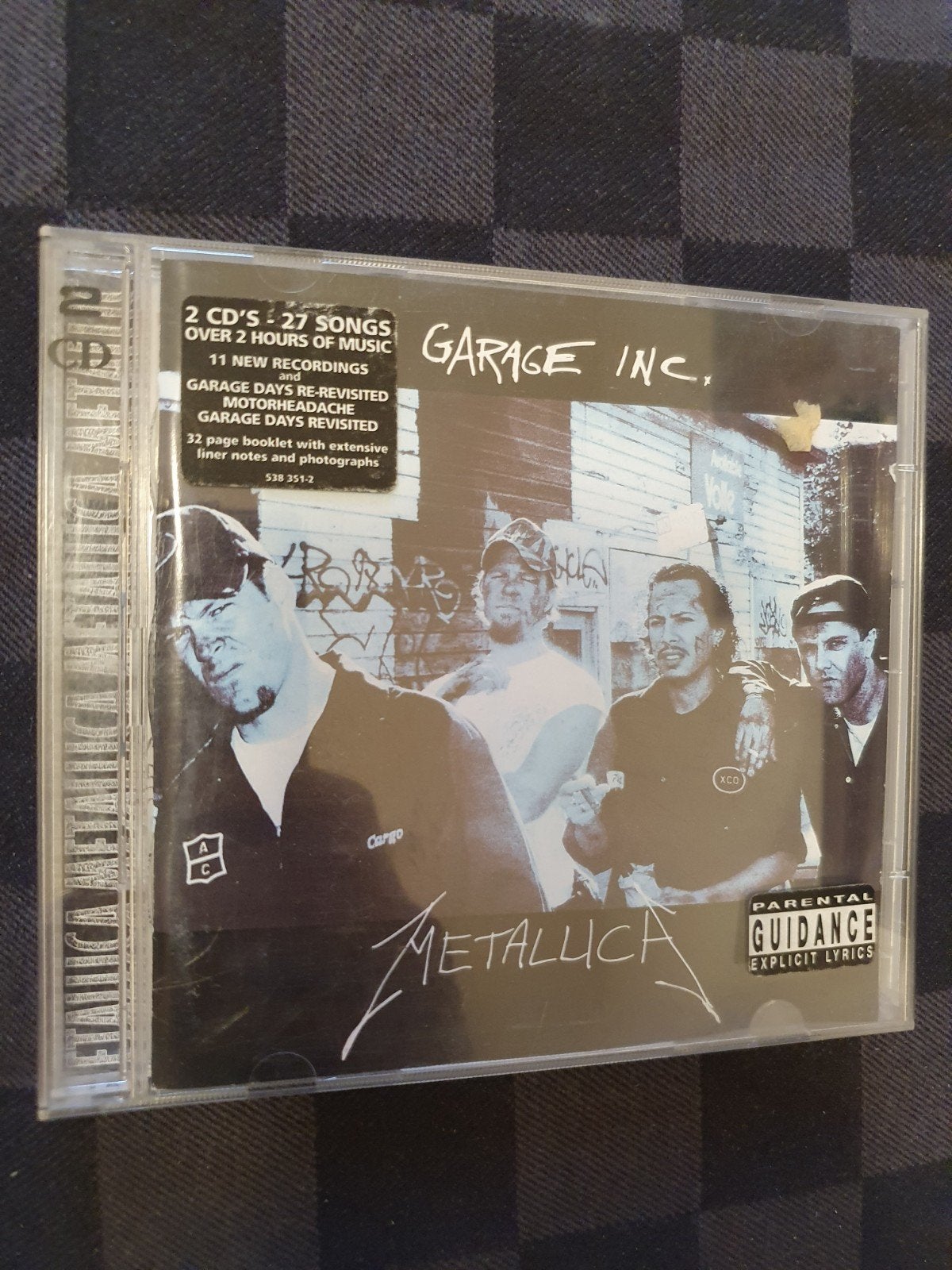 Metallica garage inc 2 cd, Verzenden, Gebruikt