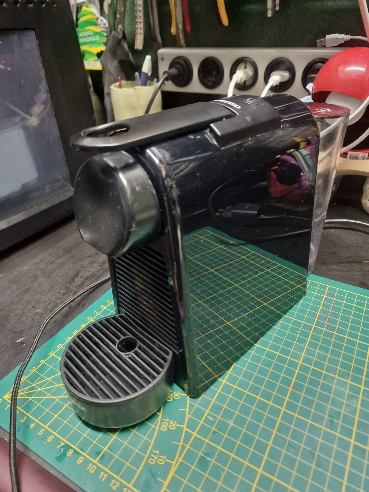Nespresso Magimix koffiezetapparaat, Gebruikt, Espresso apparaat, Ophalen of Verzenden, 1 kopje