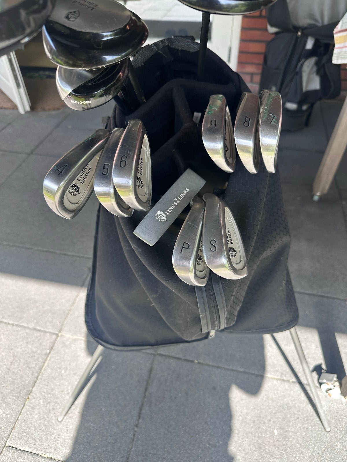 golfset met tas - Limited Edition, Ophalen, Gebruikt, Set, Overige merken