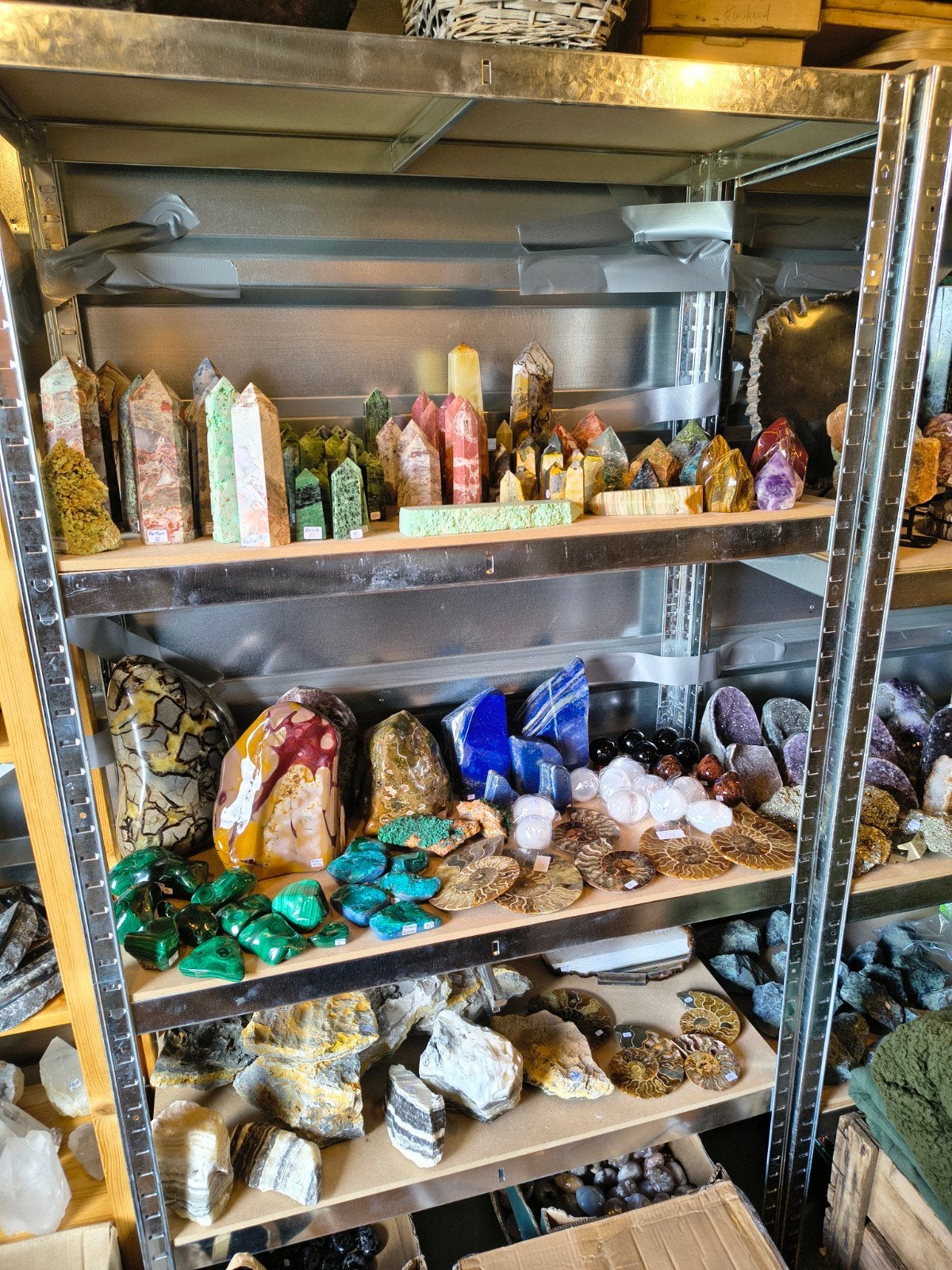 Heel veel edelstenen, mineralen en beelden, Ophalen of Verzenden