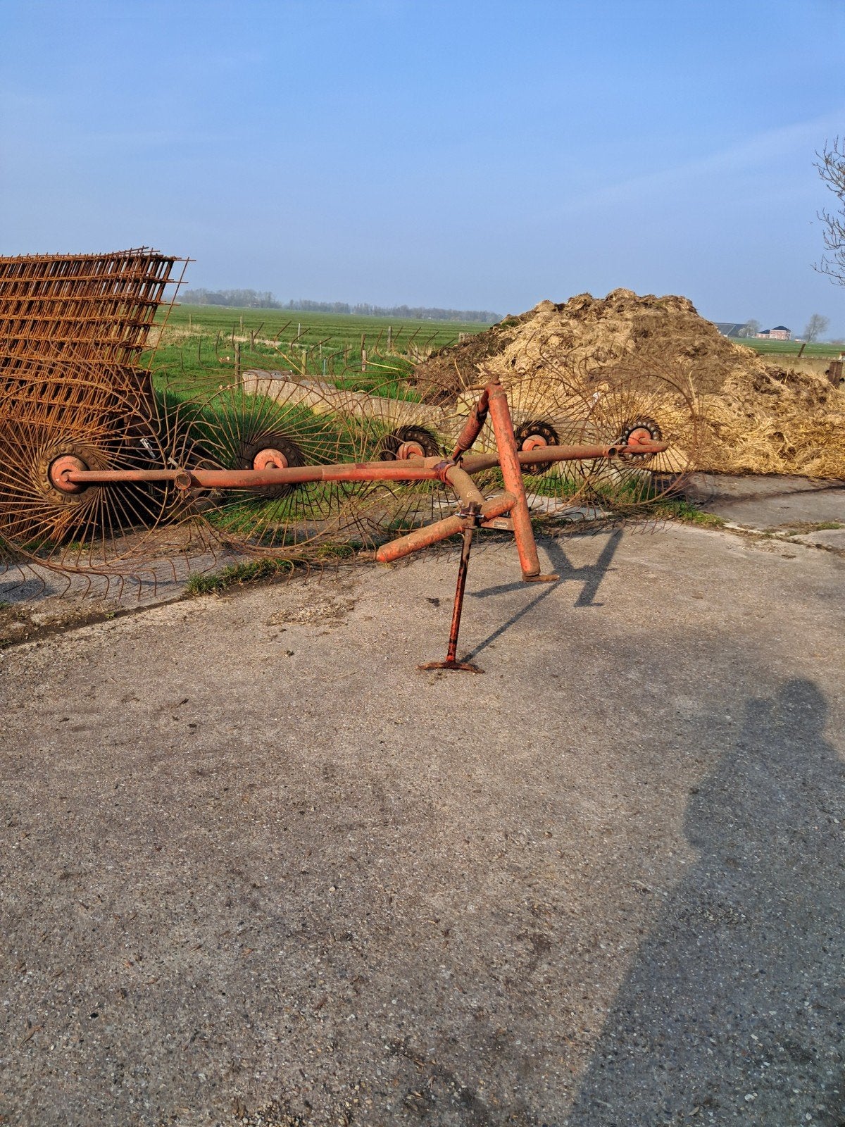Acrobaat en veewagen., Ophalen, Transport