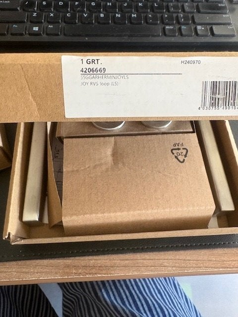 Svedex deurkruk joy 2x, Ophalen of Verzenden, Nieuw, Rvs, Klink of Kruk