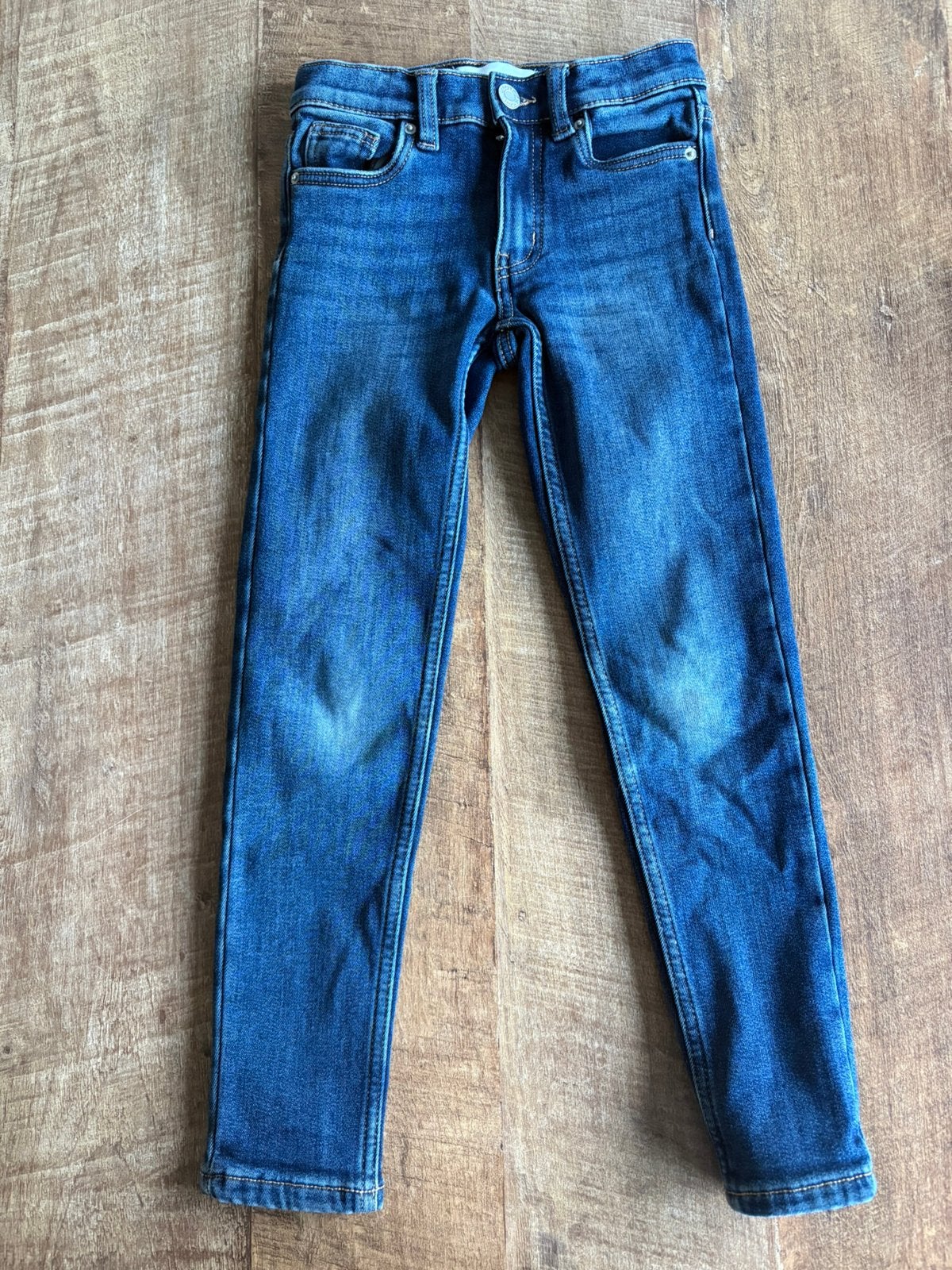 Spijkerbroek ZARA maat 128 skinny, Ophalen of Verzenden, Zo goed als nieuw, Jongen, Broek