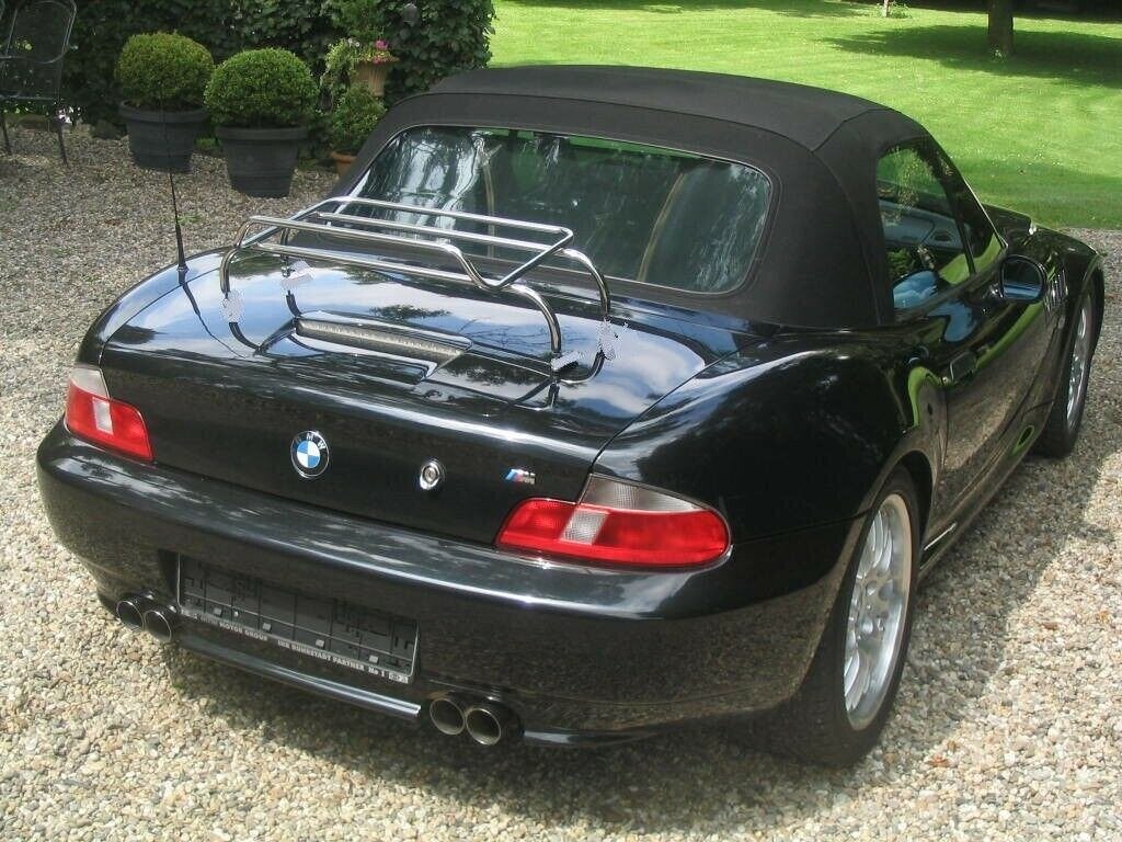 Origineel BMW Z3 Chroom Bagagerek / Kofferrek OEM (Zeldzaam)