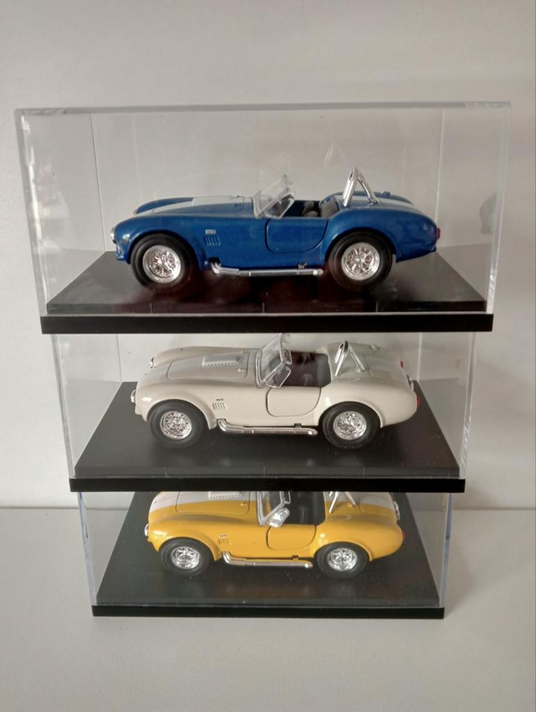 Ford Shelby Cobra 247 s/c Sportwagen modelauto's in vitrine, Ophalen of Verzenden, Nieuw, Auto, Overige merken