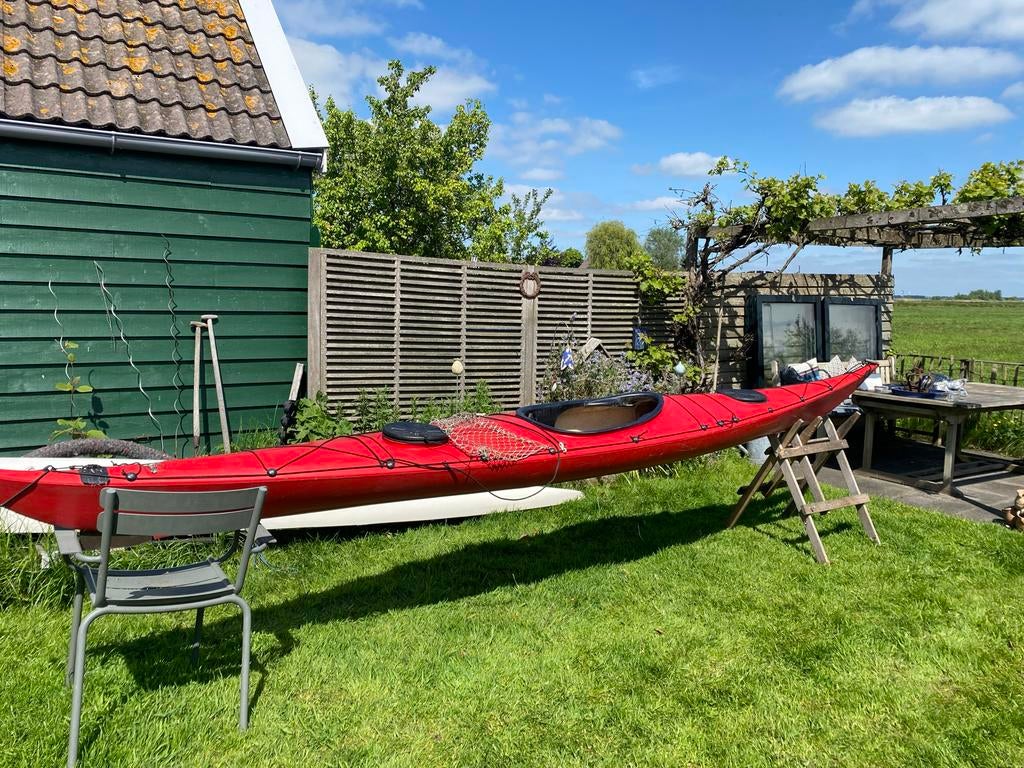 Robuuste toerkayak - moet weg - doe een bod!, Watersport en Boten, Kajaks, Gebruikt, 1-persoons, Ophalen