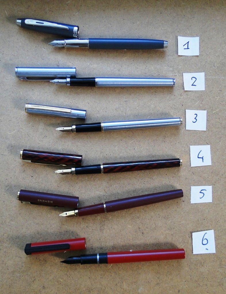 vulpennen Sheaffer, Ophalen, Zo goed als nieuw
