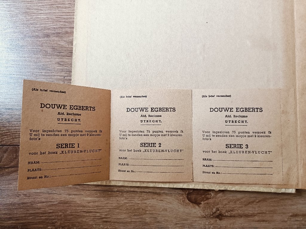 Kleurenvlucht Verzamelalbum - Douwe Egberts - Compleet !, Ophalen of Verzenden, Album of Boek