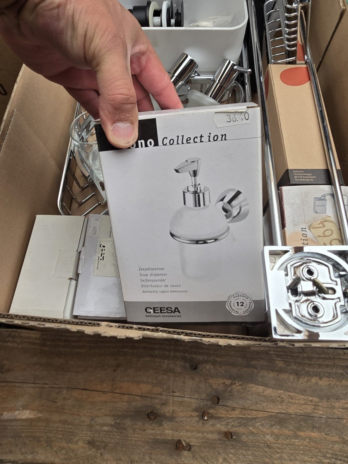 Geesa zeepdispenser, Ophalen of Verzenden, Nieuw
