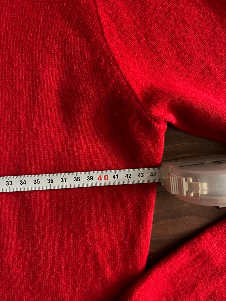 Rode  dames trui van  Axiome maat M38)90%wol, Ophalen of Verzenden, Zo goed als nieuw, Maat 38/40 (M), Rood