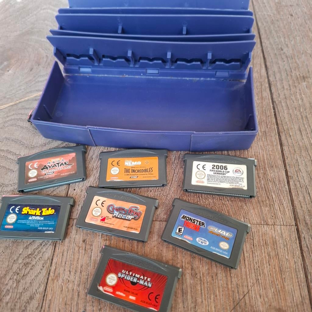 Game Boy Advance games in opbergdoos, Gebruikt, Overige genres, 1 speler, Ophalen of Verzenden