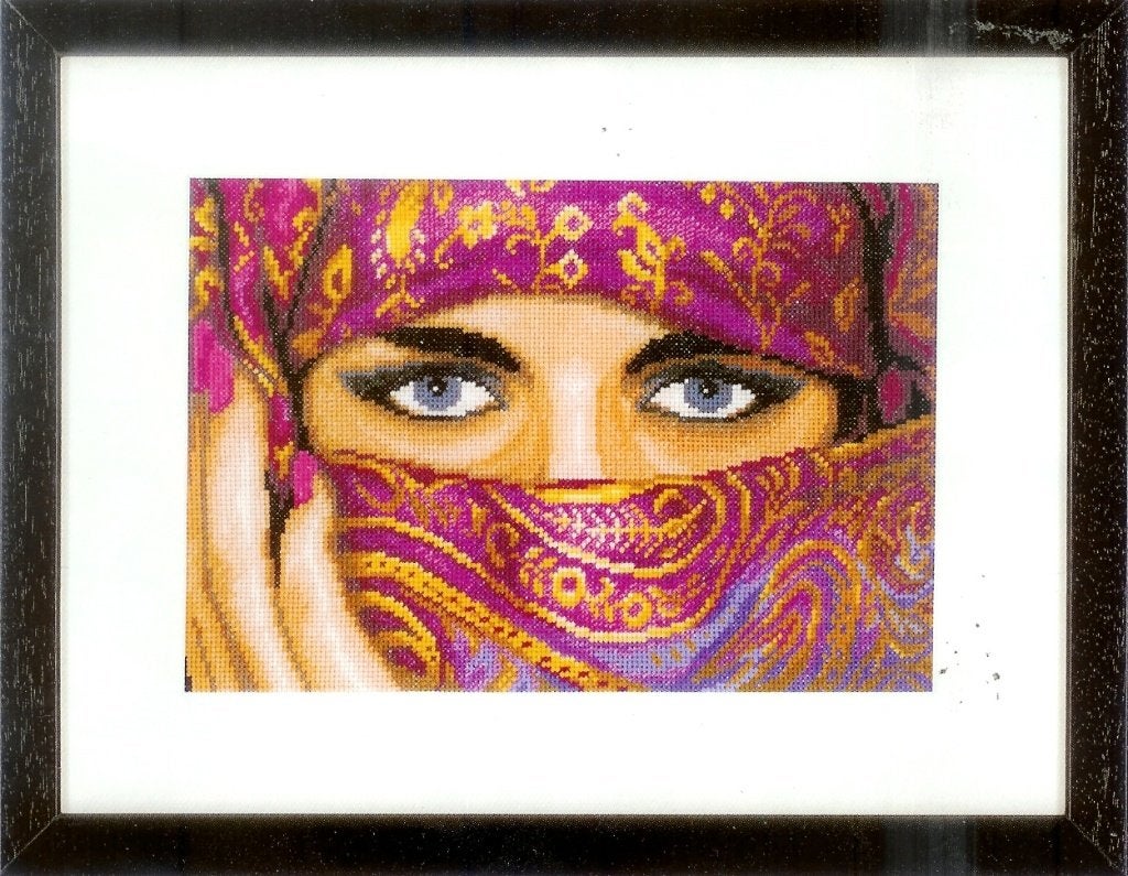 Cado LANARTE borduurpakket VEILED  WOMAN  21203, Ophalen of Verzenden, Nieuw, Handborduren, Borduurpakket