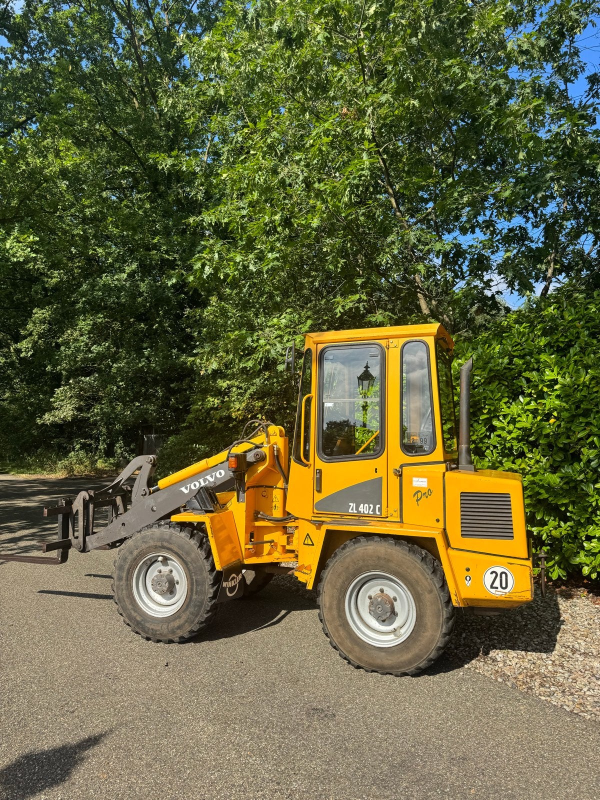 Volvo ZL 402-C Wiellader - Bouwjaar 2001, 3443 Draaiuren, Ophalen, Wiellader of Shovel