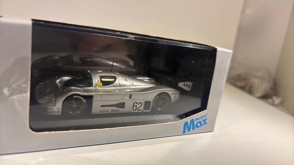 Sauber Mercedes c9 max models 1.43, Overige merken, Auto, Ophalen of Verzenden, A