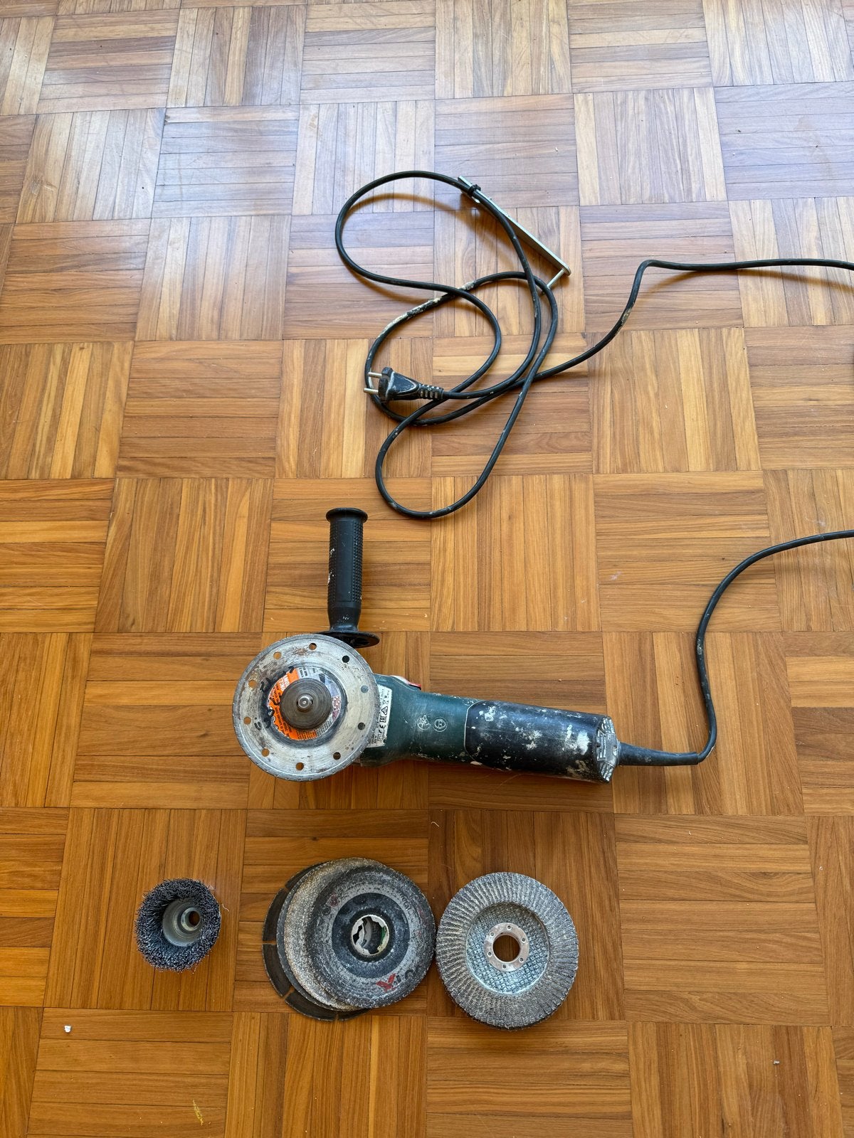 Metabo W 9-125 Quick haakse slijper 900W, Ophalen of Verzenden, Gebruikt, 600 tot 1200 watt, Overige typen