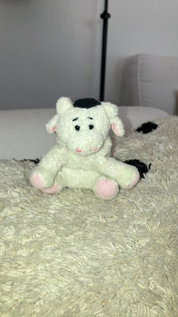 Happy horse mini koe cow, Kinderen en Baby's, Speelgoed | Knuffels en Pluche, Gebruikt, Happy Horse, Wasbaar, Ophalen of Verzenden