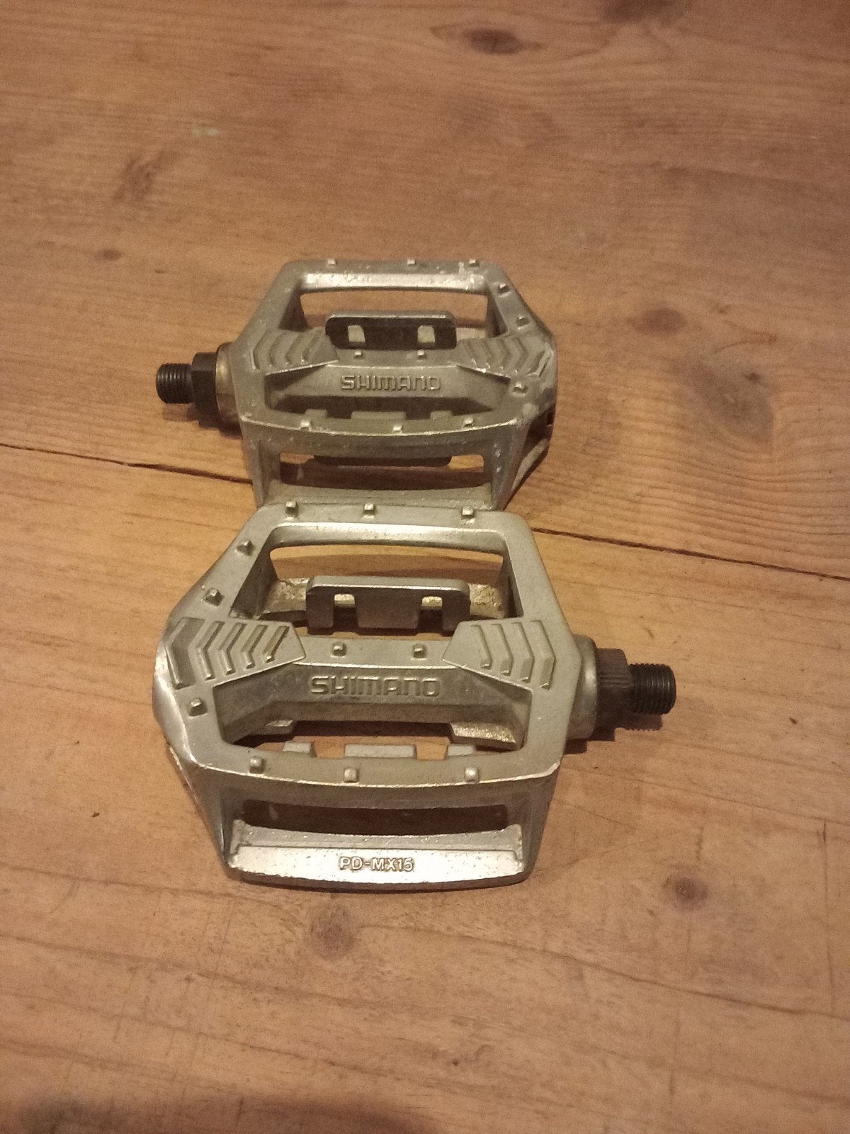 shimano pd-mx15 pedalen, Fietsen en Brommers, Crankstel of Pedalen, Ophalen of Verzenden, Aluminium, Shimano