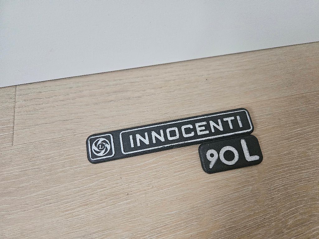 Innocenti 90L embleem logo, Ophalen of Verzenden