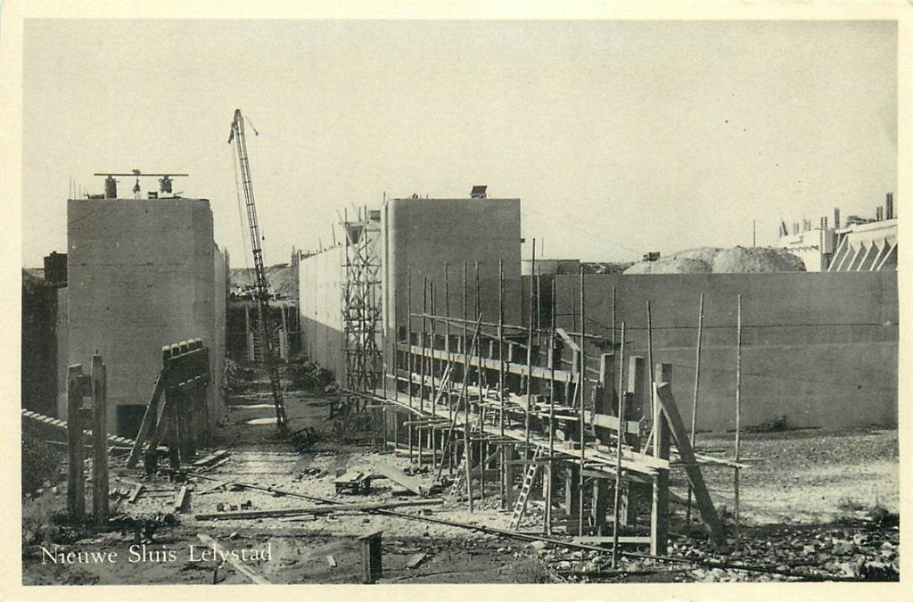 702-084-005 Lelystad Nieuwe Sluis, Verzenden, Voor 1920, Flevoland