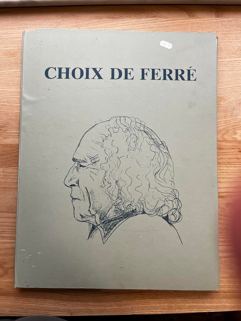 CHOIX DE FERRÉ - Léo Ferré, met cd collectie, Cd's en Dvd's, Ophalen of Verzenden