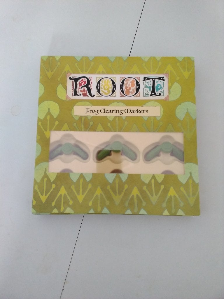 Root Frog Clearing markers (Resin), Een of twee spelers, Ophalen of Verzenden, Zo goed als nieuw, Leder Games
