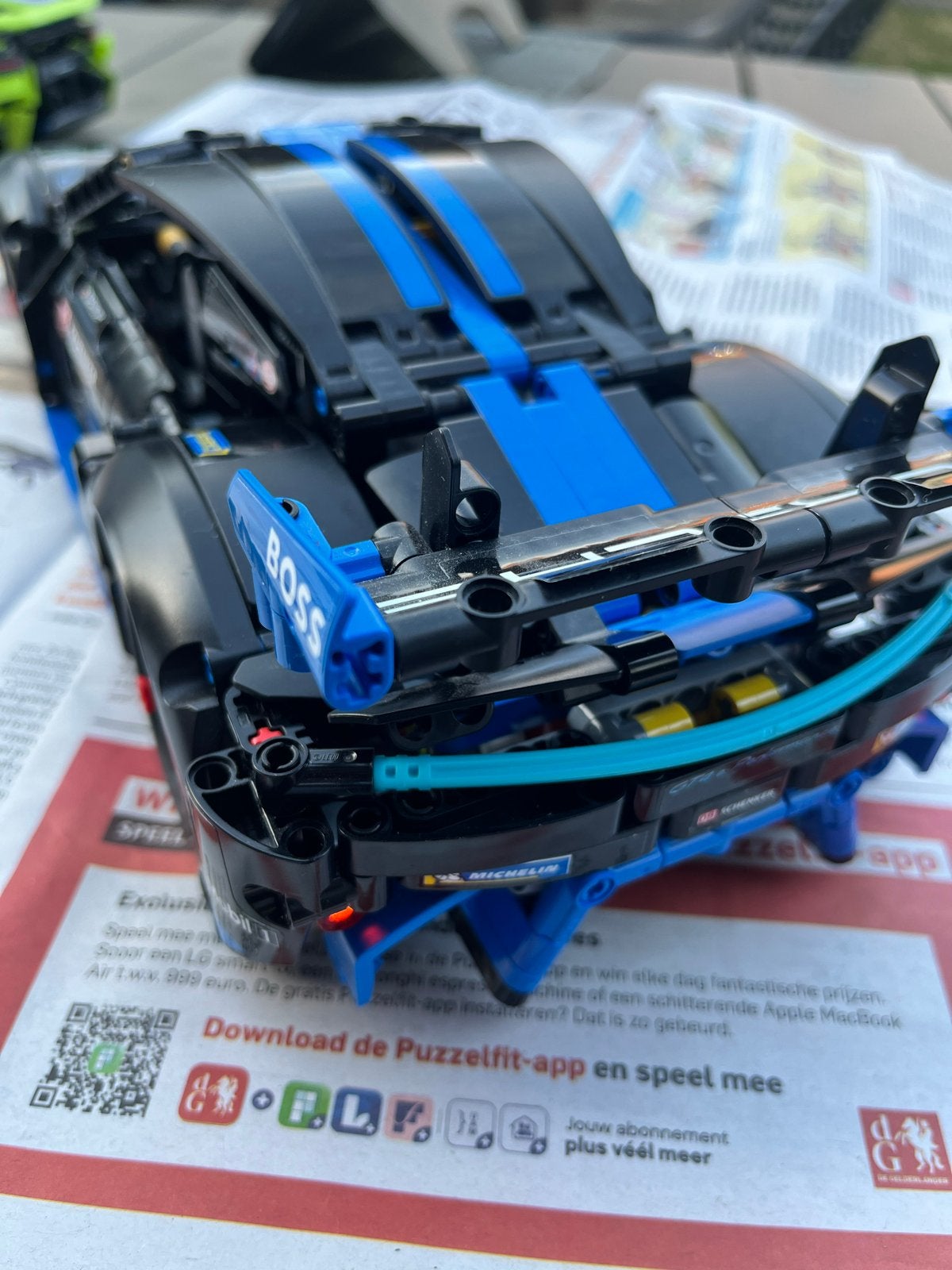 Lego Technic Porsche 42176, Lego, Ophalen of Verzenden, Zo goed als nieuw, Complete set