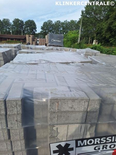 406m2 grijs betonklinkers 21x7x8cm B-KEUS straatstenen Ecoto, Info@morssinkhof-groep.nl, Verzenden, Klinkers, Nieuw