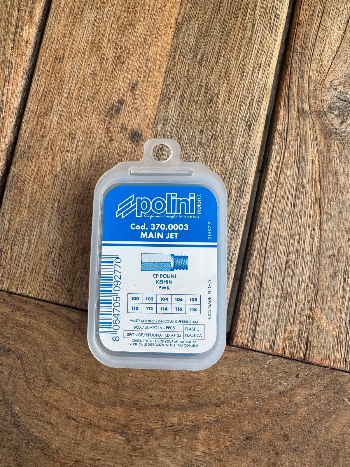 Polini Sproeier Set 100-118 voor CP Carburateur, Ophalen of Verzenden, Nieuw