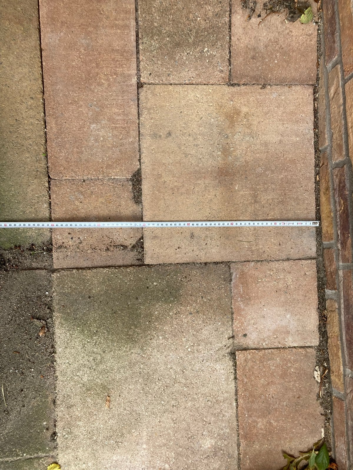 Gebruikte terrastegels - wildverband 40x60, Tuin en Terras, Tegels en Klinkers, Ophalen, Gebruikt, 10 m² of meer, Beton