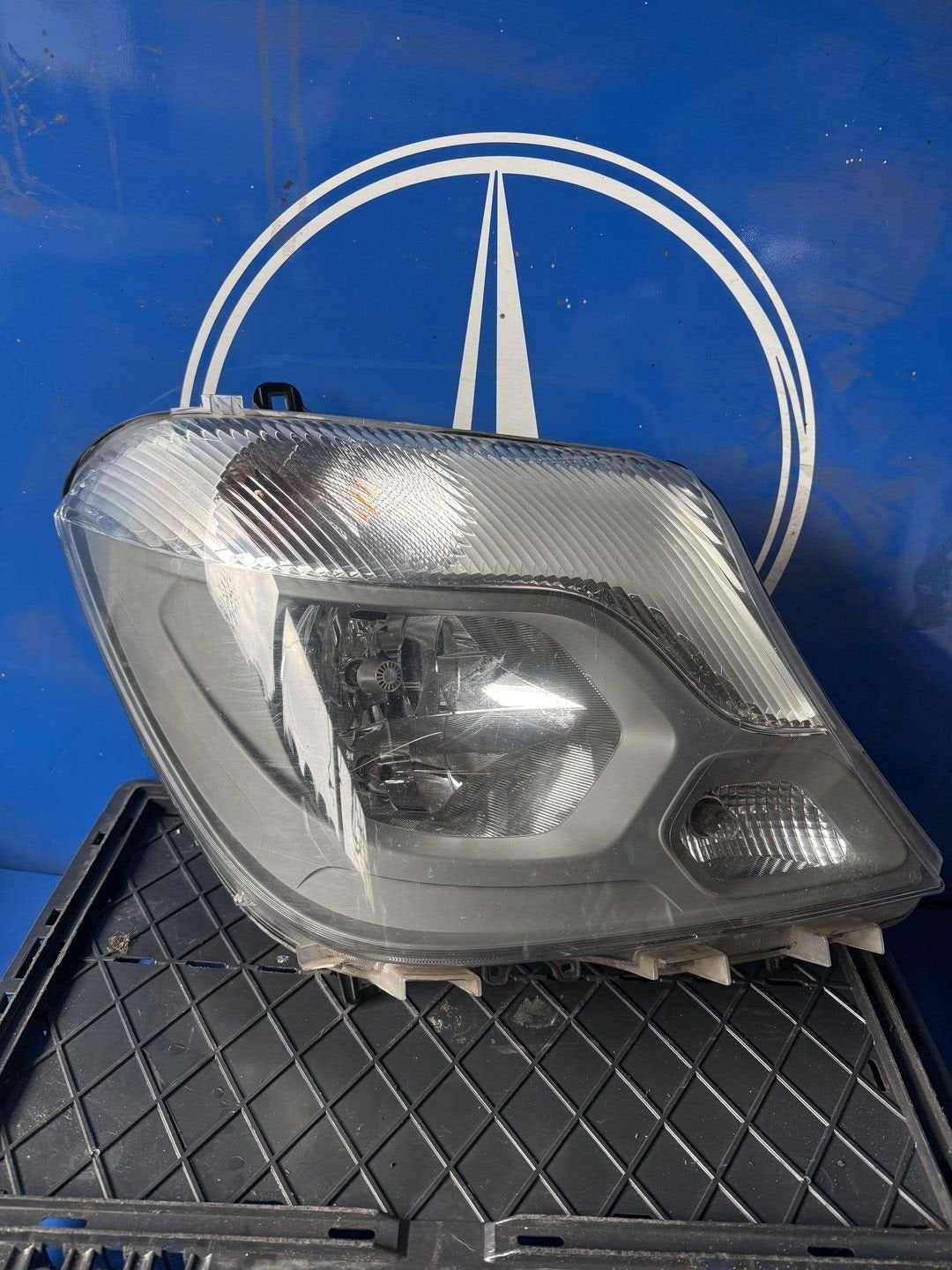 Koplamp rechts Mercedes sprinter w906 facelift h7, Gebruikt, -, Ophalen of Verzenden, -