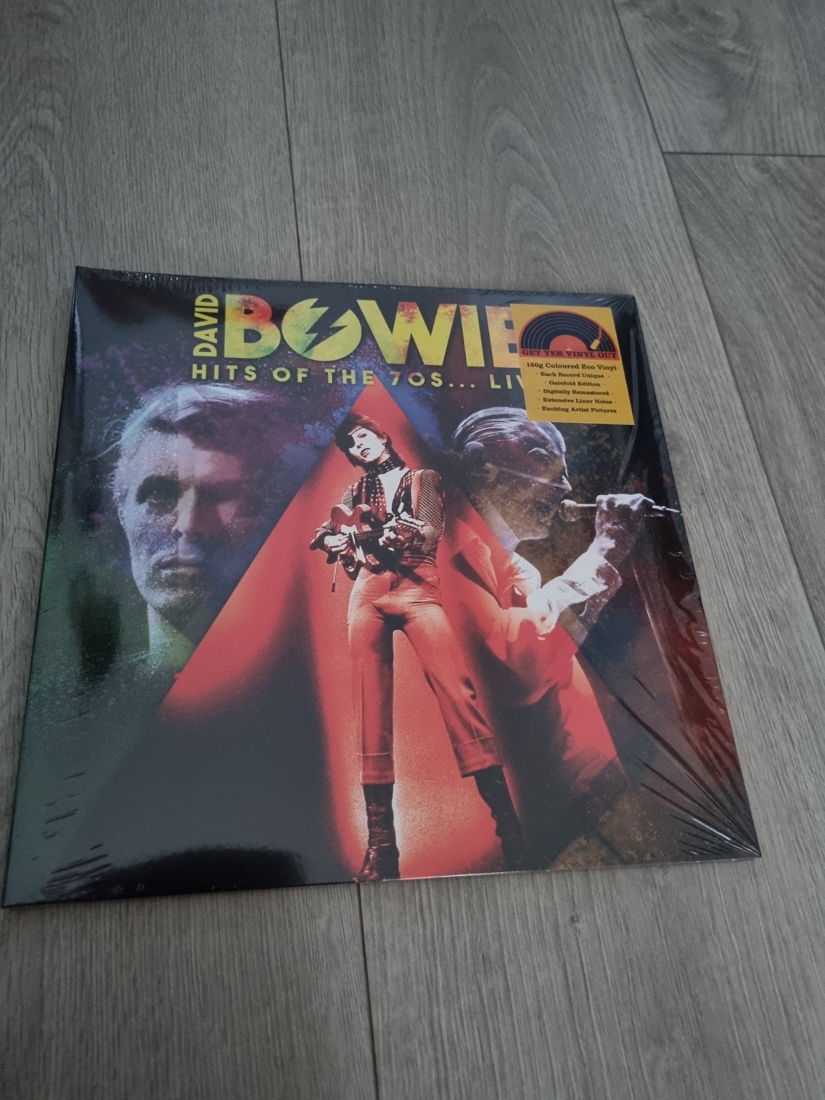 Elpee van David Bowie:  hits of the 70s live, Cd's en Dvd's, Vinyl | Rock, Ophalen of Verzenden, Nieuw in verpakking, 12 inch