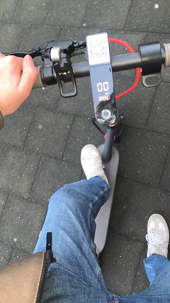 Elektrische Step QMwheel 35 km p/u ophalen Rotterdam-Zuid, Ophalen, Zo goed als nieuw, Elektrische step (E-scooter)