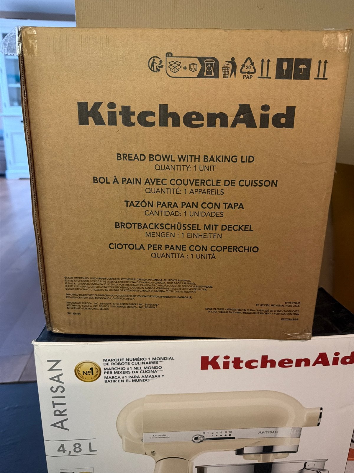 KitchenAid Broodbakkom met Deksel - Nieuw in Doos, Ophalen of Verzenden, Nieuw