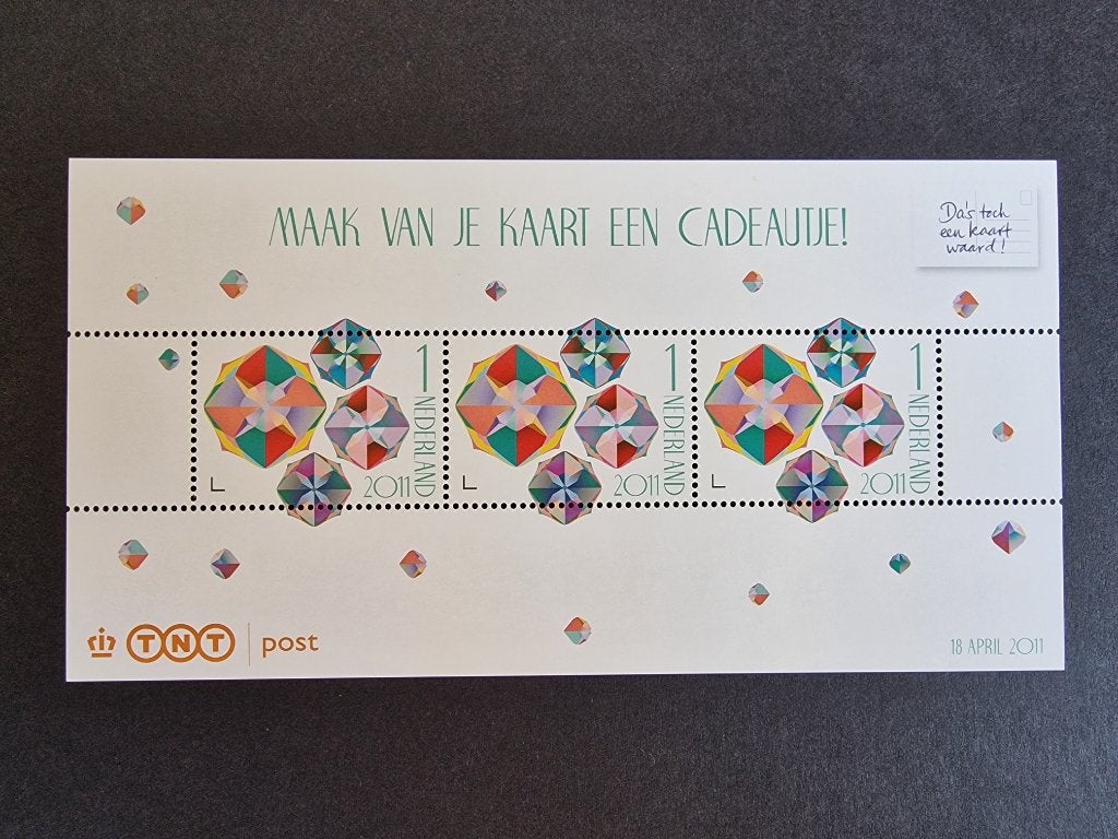 2011 Blok 2815 Da's toch een kaart waard. Postfris., Ophalen of Verzenden, Na 1940, Postfris