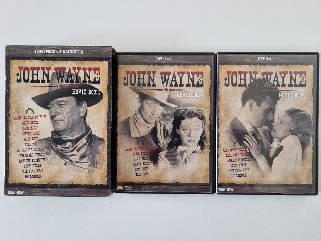 John Wayne Movie Box 1 , 4-Disc , 12 Films, Vanaf 12 jaar, Ophalen of Verzenden, Zo goed als nieuw