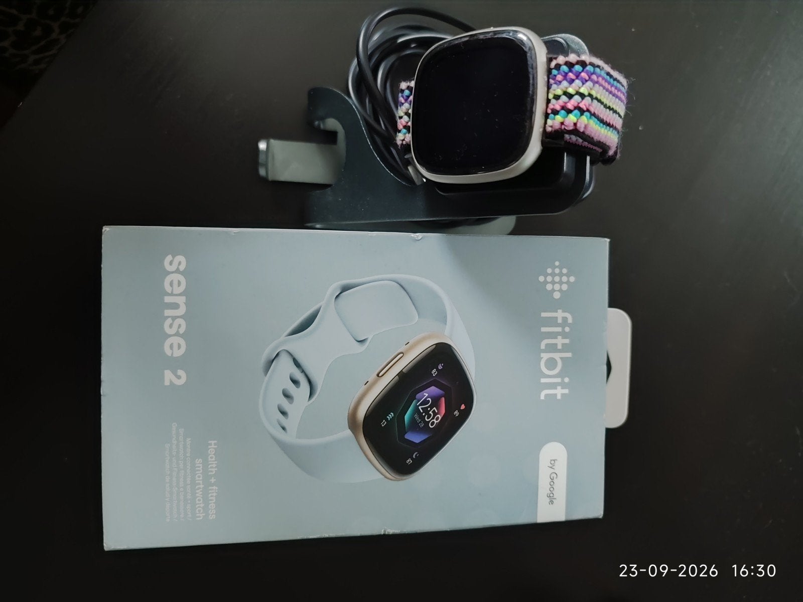 Fitbit Sense 2, Ophalen, Gebruikt, Zwart, Fitbit